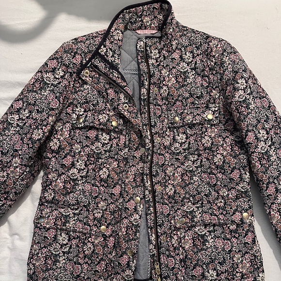 J. Crew x Liberty London Garden Downtown Field Quilted Jacket - Picture 1 of 5